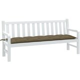  The Living Store Blazina za vrtno klop melanž taupe 180x50x7 cm blago - Blazina Za Vrtno Klop, (21467357) Cene