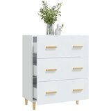  Komoda bijela 70 x 34 x 90 cm od konstruiranog drva | shoptok.hr