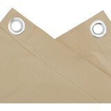 Balkonski zastor bež 75 x 500 cm od tkanine Oxford | shoptok.hr