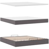  Otomanski okvir kreveta s madracem sivi 180x200cm umjetna koža | shoptok.hr