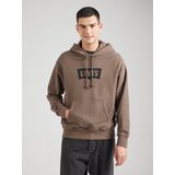 Levi's Majica rjava / črna | Shoptok.si