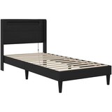  Okvir kreveta s madracem Crna 80 x 200 cm Umjetna koža - Crna 80 x 200 cm | shoptok.hr