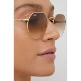 Ray-ban Sončna očala Jack 0RB3565 001/51 Arista/Clear Gradient Brown | Shoptok.si