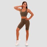 GymBeam ženski sportski grudnjak Cut-Out Olive 66811