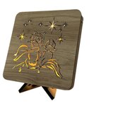  Li-Go 5788/DUB2 - LED stona dekoracija LED/12W/230V 19x19 cm hrast/Mali princ | Eponuda.com