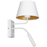  Zidna lampa ARDEN 1xE27/60W+1xG9/8W/230V bela/zlatna | Eponuda.com