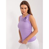 Italy Moda Top-DHJ-TP-17733.22X-Light Purple Cene