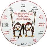  Zidni sat Poklon za tete/odgojiteljice u vrtiću! Š17918 | shoptok.hr