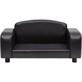 SOFA za pse smeđa 80 x 50 x 40 cm od umjetne kože | shoptok.hr