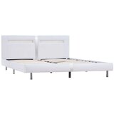  Okvir za krevet od umjetne kože LED bijeli 180 x 200 cm | shoptok.hr
