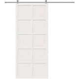  Vrata staje Bijela 80 x 2,5 x 208 cm Masivna borovina | shoptok.hr