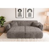 Ropez Smeđe-siva sofa od šenila s ležaljkom 252 cm Nelia Big – | shoptok.hr