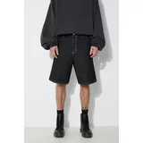 Carhartt WIP Traper kratke hlače Simple za muškarce, boja: crna, I033333.892Y