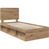  Konstrukcija postelje Oreh 90 x 190 cm Masivno borovo les, (5000102616) | Shoptok.si
