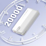 Ldnio POWER BANK 20000mAh 22,5W 5V 3A 1 PORT (1A) + 2 CABLE (1C1L) PQ24 Cene