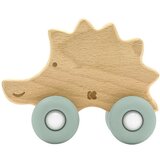 Kikka Boo KikkaBoo drvena igračka sa silikonskom glodalicom hedgehog mint ( KKB10244 ) Cene'.'