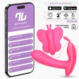 INTOYOU App Series Wingy Butterfly Vibrator with App Peach Red Cijene