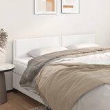  Uzglavlja 2 kom bijela 80x5x78/88 cm od umjetne kože | shoptok.hr
