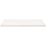  Ploča za radni stol bijela 100x50x2,5 cm od masivne borovine | shoptok.hr