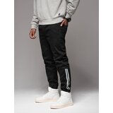 Ombre Men's denim joggers with asymmetrical stitching - blue | shoptok.hr
