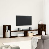 TV ormarići 2 kom boja dimljenog hrasta 100x30x50 cm drveni | shoptok.hr
