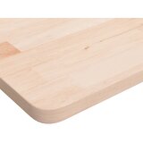  Radni stol 100x60x(71,5-98) cm od masivne hrastovine pravokutni | shoptok.hr