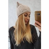 Kesi Cap with fleece Rabbid K237 light beige | Shoptok.si