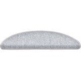  Prostirke za stepenice 30 kom 56x17x3 cm svijetlo sive poluokrugle | shoptok.hr
