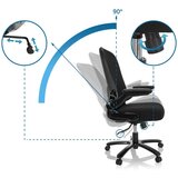 MID.YOU Pisarniški Stol Instructor Sw I, Črna | Shoptok.si