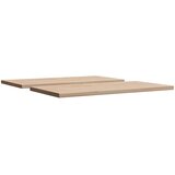  Stolne ploče 2 kom 80x40x2,5 cm od masivne borovine pravokutne | shoptok.hr