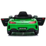 Mercedes GTR električni automobil za vožnju - zeleni Slike