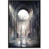  Slika - Chamber of Secrets (1 Part) Vertical 80x120 U crnom drvenom okviru | shoptok.hr