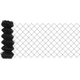 vidaXL Ograja iz verige Siva 0.4x10 m Jeklo | Shoptok.si