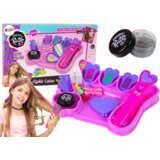 Hair Styling Kit Straightener with Coloured Chalks for Strands + accessories Cene