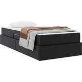  Krevet s madracem i skladištem s madracem 2 pcs Crna Koža | shoptok.hr
