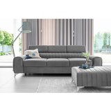 ELTAP Svijetlo siva baršunasti sklopiva sofa 261 cm Laurence – | shoptok.hr