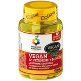Optima Naturals Vegan 12 vitamina + minerali Cijene