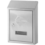 poštni nabiralnik, 305x215x70mm, inox SLT 252269