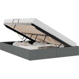 Krevet s od storage s pohranom Tamnosiva 153 x 203 cm Tkanina | Eponuda.com