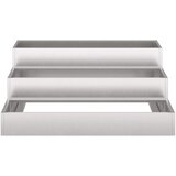  Vrtna saksija Srebrno 90 x 90 x 35 cm Nehrđajući čelik | Eponuda.com