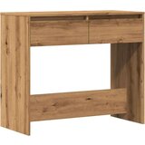 vidaXL Konzolna mizica artisan hrast 89x41x76,5 cm inženirski les | Shoptok.si