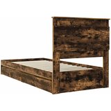  s od storage s ladicama Dimljeni hrast 90 x 190 cm | shoptok.hr