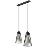  Luster na sajli TORRI 2xE27/15W/230V crni | Eponuda.com