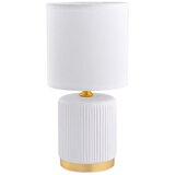 Zuma line HS8720-WH - Stona lampa 1xE14/40W/230V bela/zlatna Cene