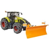 Bruder Claas Axion 950 s snežnimi verigami in plugom | Shoptok.si