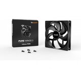 Be Quiet! Pure Wings 3 (BL108) 140mm 4-pin PWM črn ventilator, (20860416) | Shoptok.si