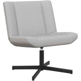  Stolica na kotačiće Oblačnosiva 63 x 75 x 76 cm tkanina | shoptok.hr