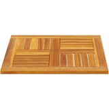 Stolna ploča 60x60x2 cm četvrtasta od masivnog drva bagrema | shoptok.hr