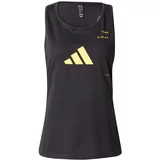 Adidas Športni top 'CAT' rumena / črna
