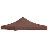 Krov za šator za zabave 3 x 3 m smeđi 270 g/m² | shoptok.hr